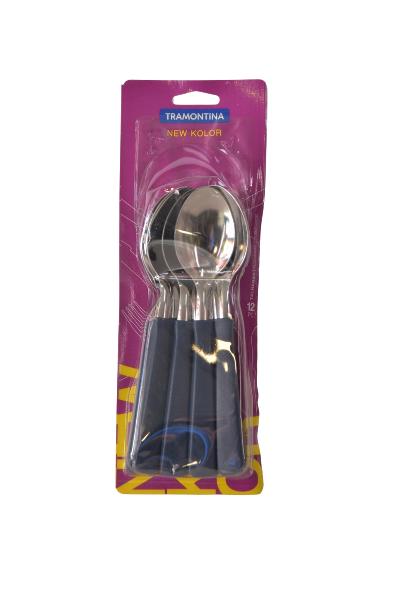 CUCHARA NEW-KOLOR AZUL DOC CH 025
