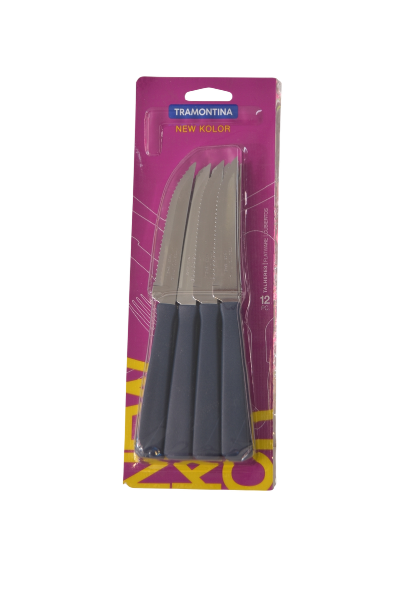 CUCHILLO NEW KOLOR AZUL DOC CH 023