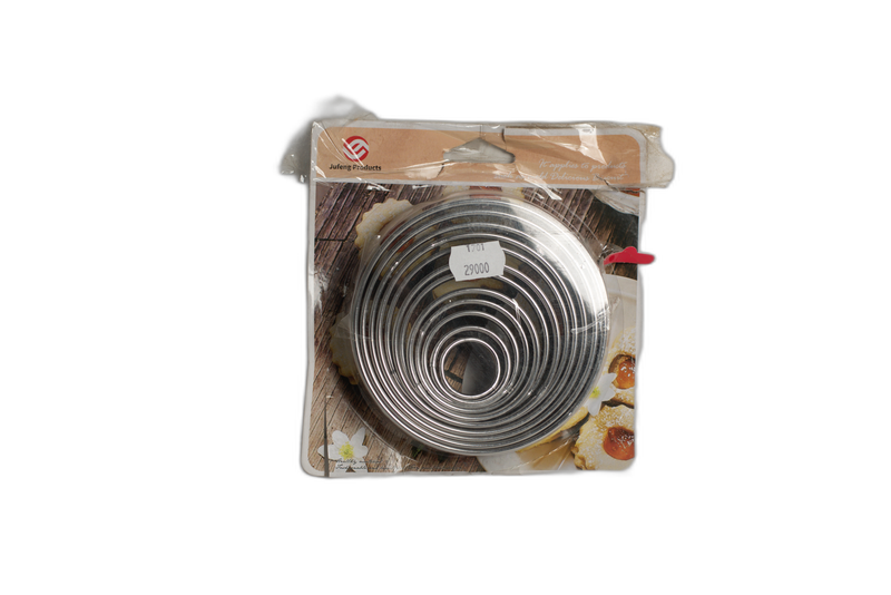 CORTA MASA REDONDO X12 INOX 1701 BTM-12PC 1701