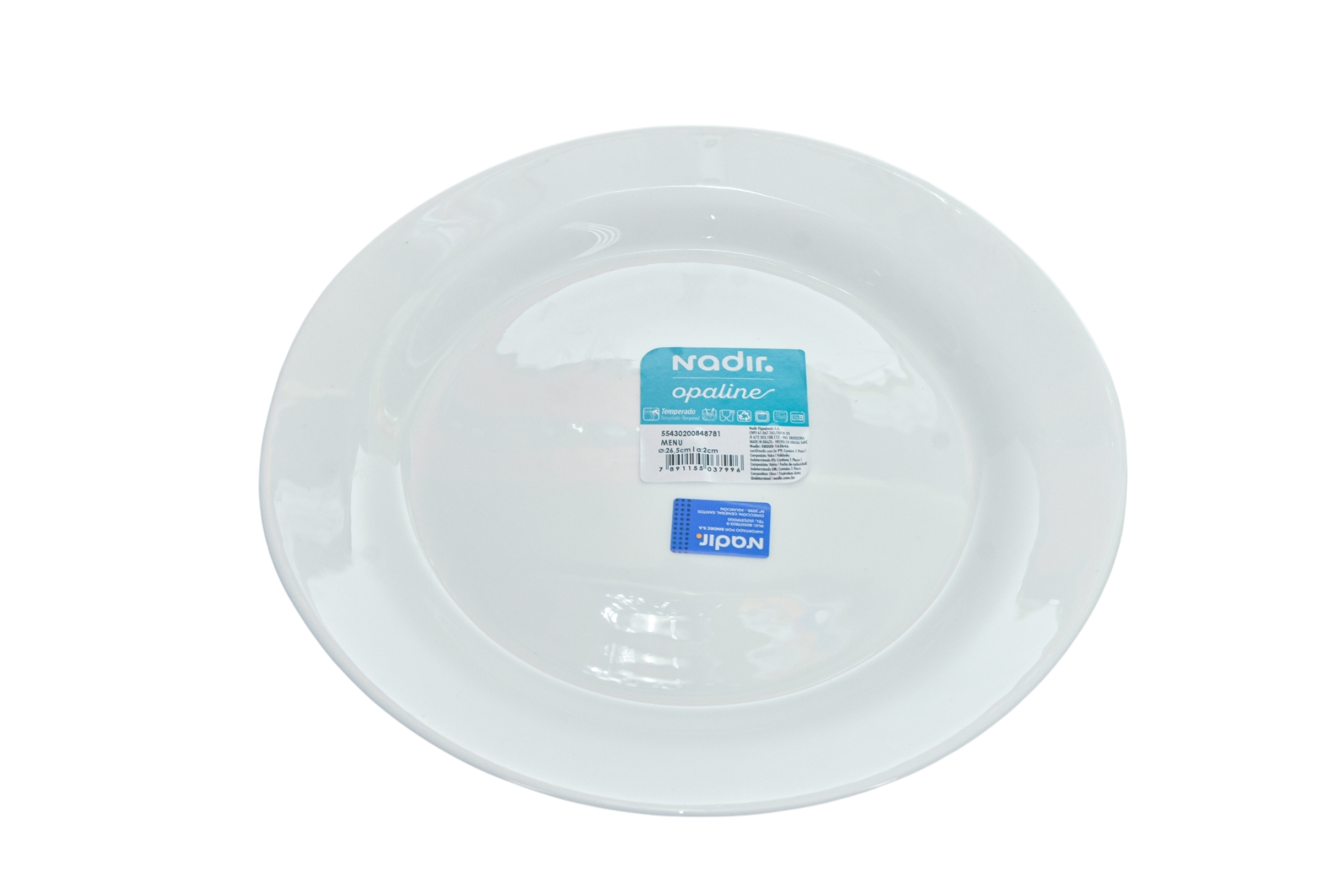 PLATO OPALINE PLAYO 26.5CM 7996 CX12 5543 7996